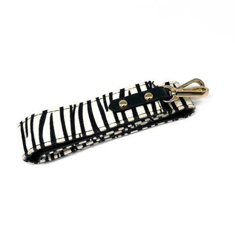 Bandoulière Zebra Accessoire Signé L Blanc et noir