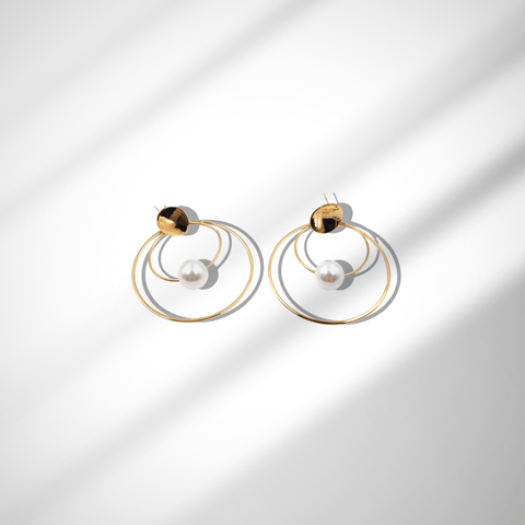 Boucles d'oreilles DuoPerla Boucles d'oreilles Signé L   