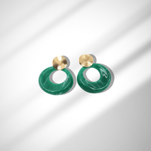 Boucles d'oreilles Esmeralda Boucles d'oreilles Signé L Vert