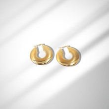 Boucles d'oreilles Luna Boucles d'oreilles Signé L Or acier inoxydable