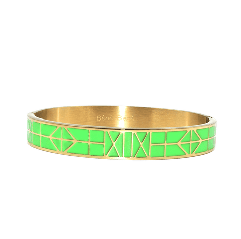 Bracelet Georgia - Vert Bracelet Signé L Or vert acier inoxydable