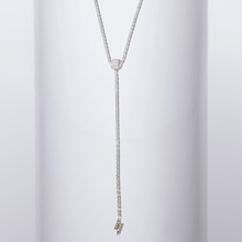 Collier 20'S Collier Signé L Argent acier inoxydable