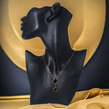 Collier Laura Collier Signé L Or noir acier inoxydable