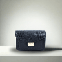 Pochette Ines Petite - Noir Sac à main Signé L Noir croûte de cuir