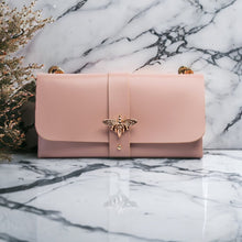Pochette Lina - Rose Poudré Sac à main Signé L Rose
